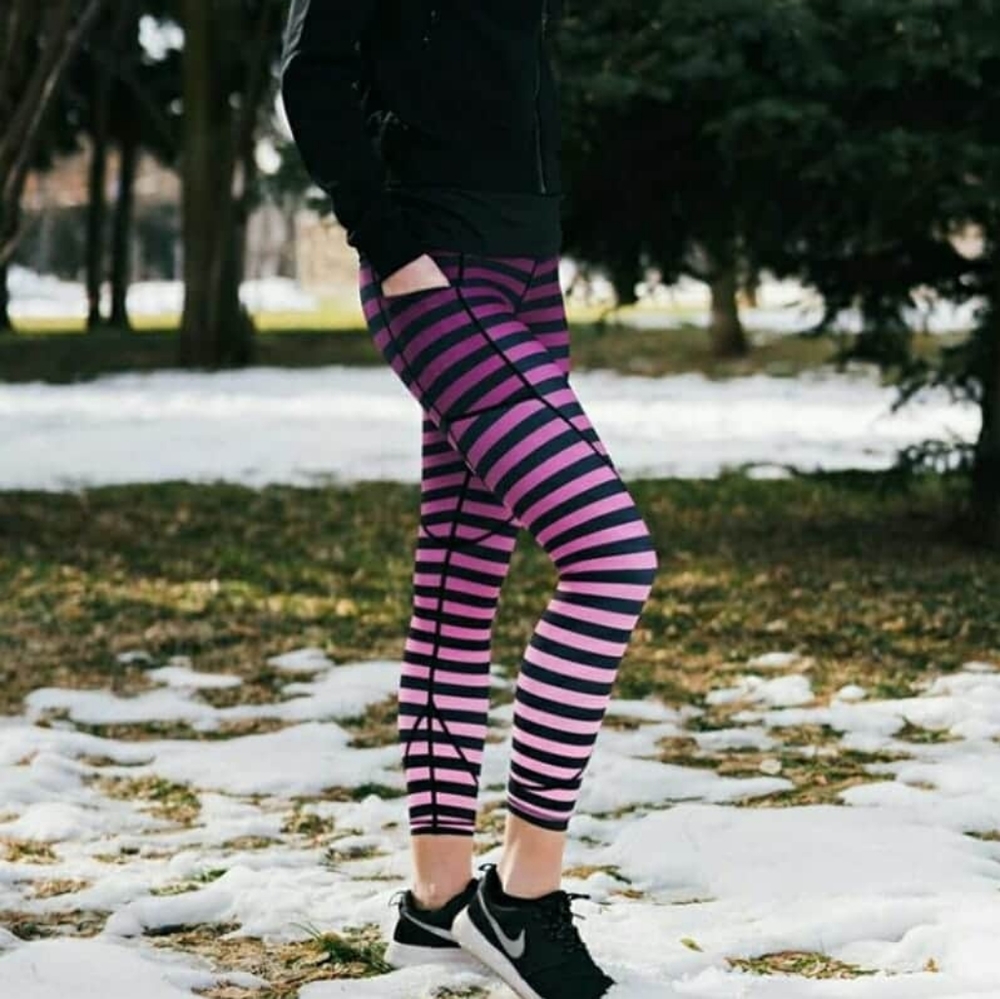 Zyia purple ombre light n tight